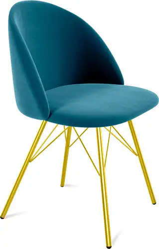 Стул Sheffilton SHT-ST35/S37 (тихий океан/золото) – изображение в каталоге