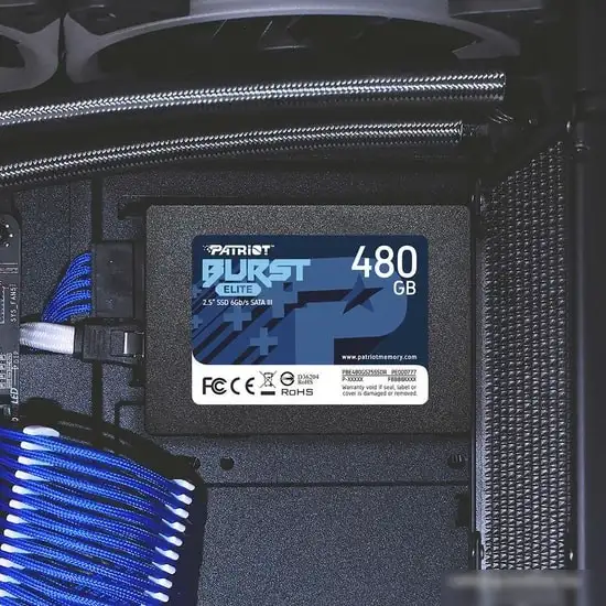 SSD Patriot Burst Elite 480GB PBE480GS25SSDR – фото товара