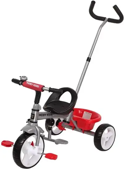 Детский велосипед Moby Kids Blitz 10x8 EVA (красный) – фото товара