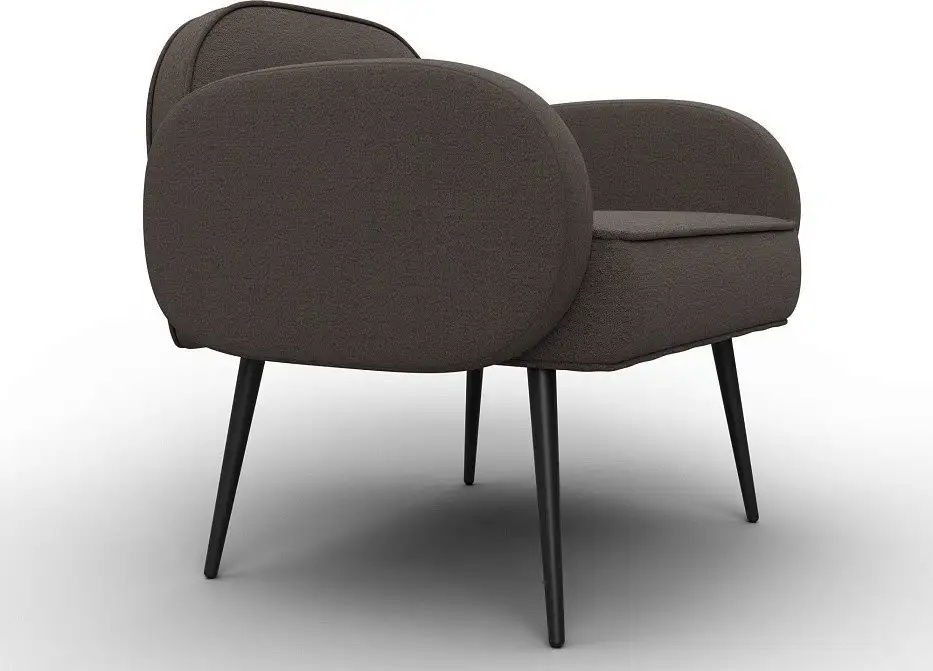 Интерьерное кресло Лига диванов Лига-086 132428 (рогожка Амур 05 коричневый)