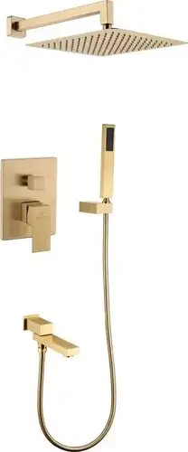 Душевая система Grocenberg GB5089MG-1 (золото матовый) - изображение в каталоге