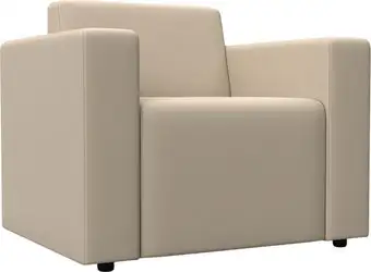 Интерьерное кресло Лига диванов Лига-093 132465 (экокожа бежевый) – изображение в каталоге