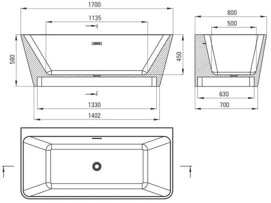 Ванна Deante Hiacynt KDH 016W 160x75 - фото товара