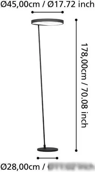 Торшер Eglo Caredara 390167