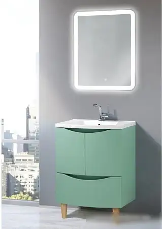 BelBagno Тумба под умывальник Alda-BB800SHVC/MO (зеленый) – фото товара