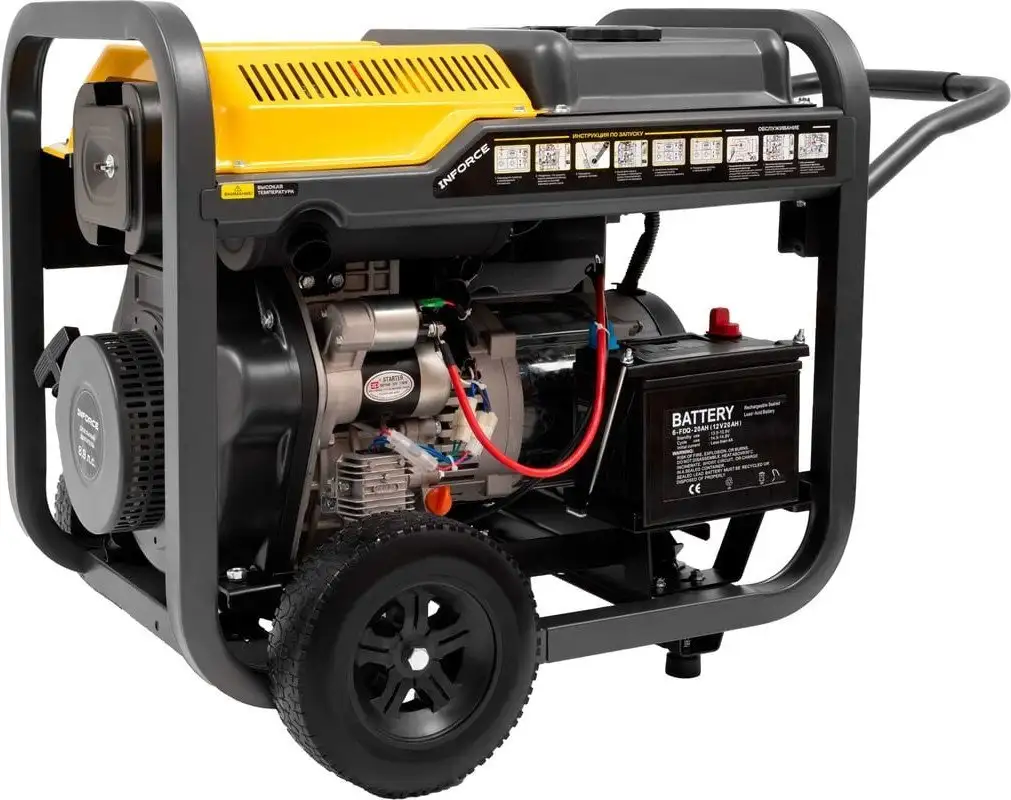 Дизельный генератор Inforce IDGL 6000-3 – фото товара