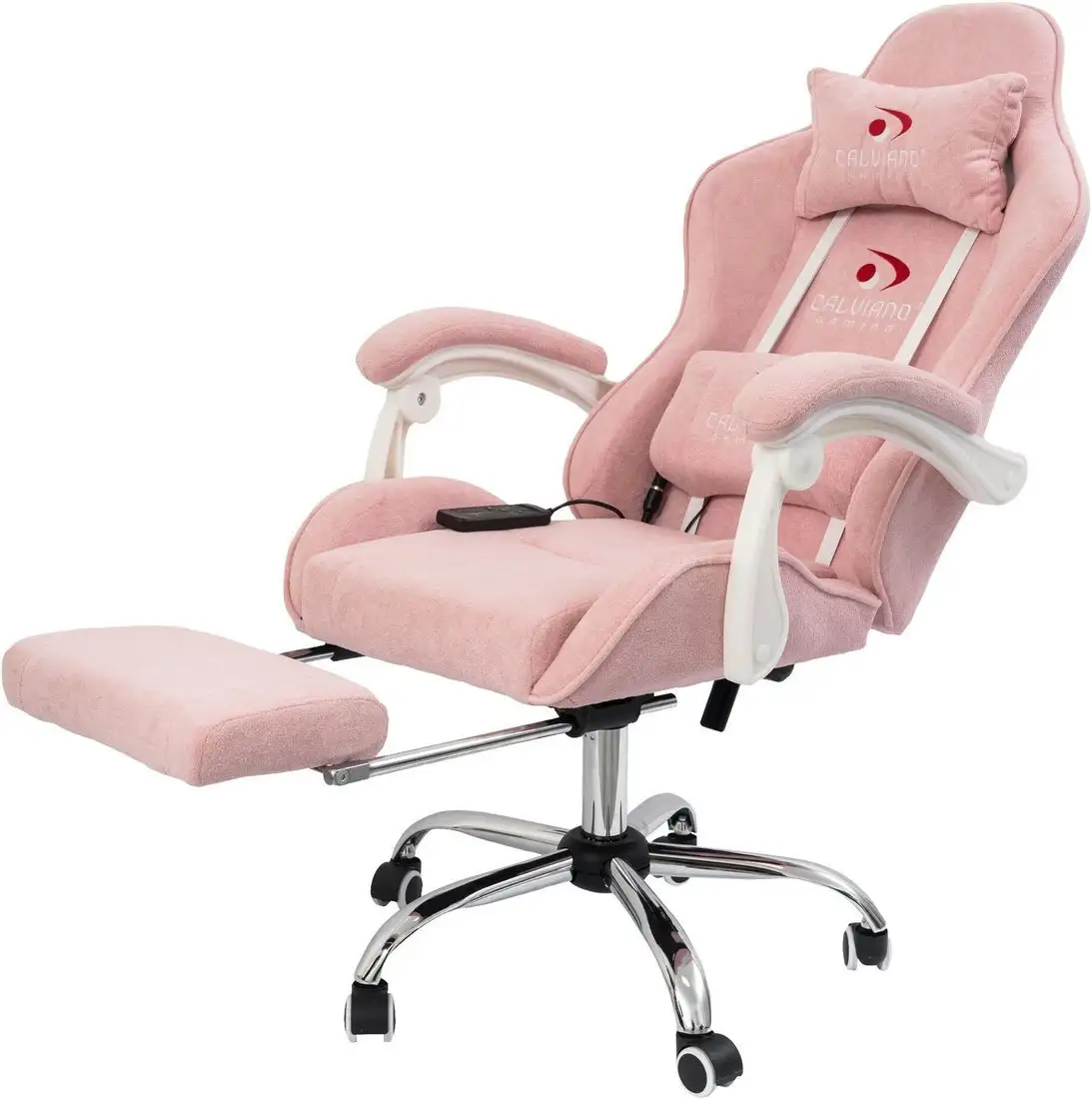 Игровое (геймерское) кресло Calviano Avanti Ultimato (pink fabric) – фото товара