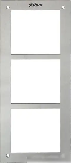 Аксессуар Dahua DHI-VTOF003 металлическая рамка для 3-х модулей – фото товара