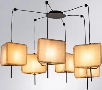Подвесная люстра Arte Lamp A7084SP-6BK – изображение в каталоге