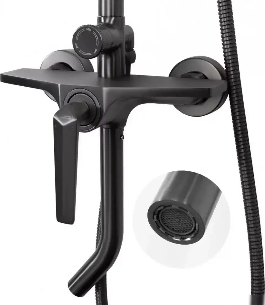 Душевая система Hansberge H5068 (графит) - фото товара