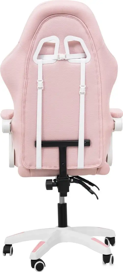 Игровое (геймерское) кресло Calviano 1584 (ткань, розовый) – фото товара