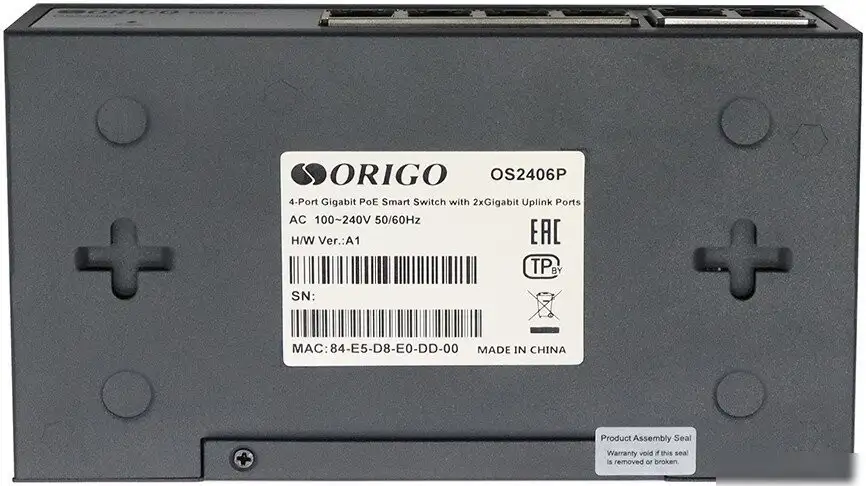 Управляемый коммутатор 2-го уровня Origo OS2406P/60W/A1A – фото товара