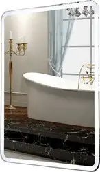 Пекам Зеркало Marta 1 80x100 marta1-80x100s (с подсветкой и сенсором на прикосновение) – изображение в каталоге