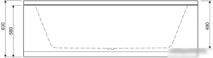 Ванна Cezares Plane 190x80 - фото товара