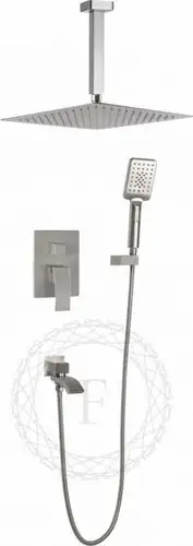 Душевая система Filarete Waterfall FL1012 (никель)