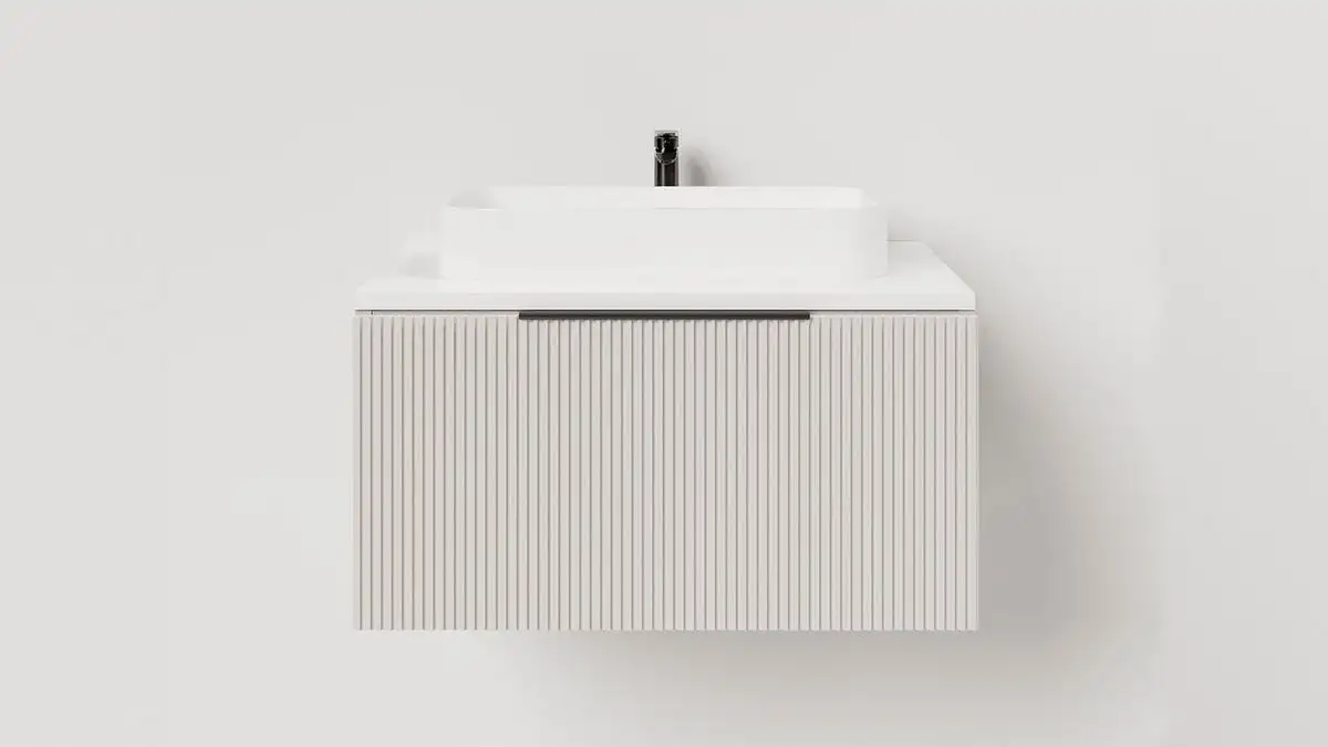 Salini Тумба под умывальник Touch V 60 T600V1C (кремовый) – фото товара