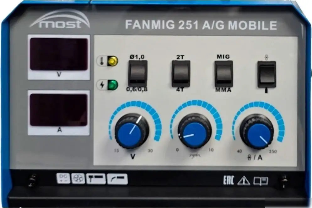 Сварочный инвертор MOST Fanmig 251 A/G mobile – фото товара