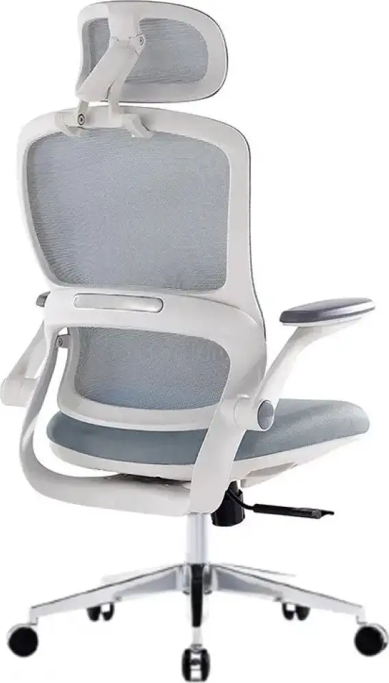 Офисное кресло SitUp Sity White Chrome (сетка Grey/Grey) – фото товара