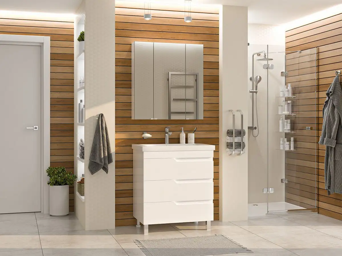 Misty Тумба под умывальник Софт 75 П-Соф-01075-0113Я – фото товара