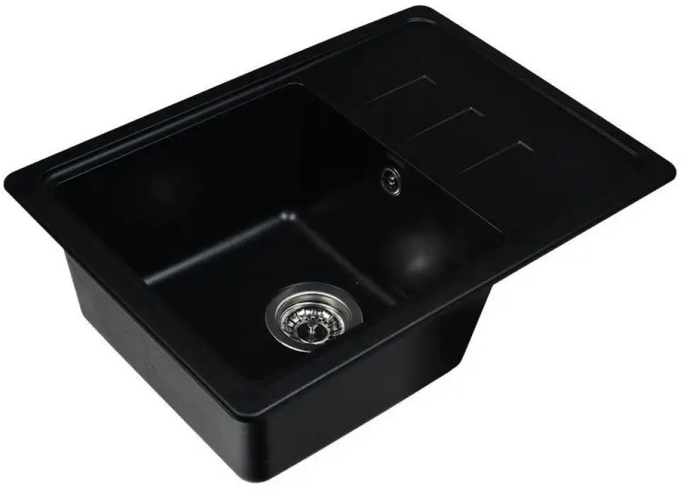 Кухонная мойка Wisent 620-26W (с сифоном GER013) - фото товара