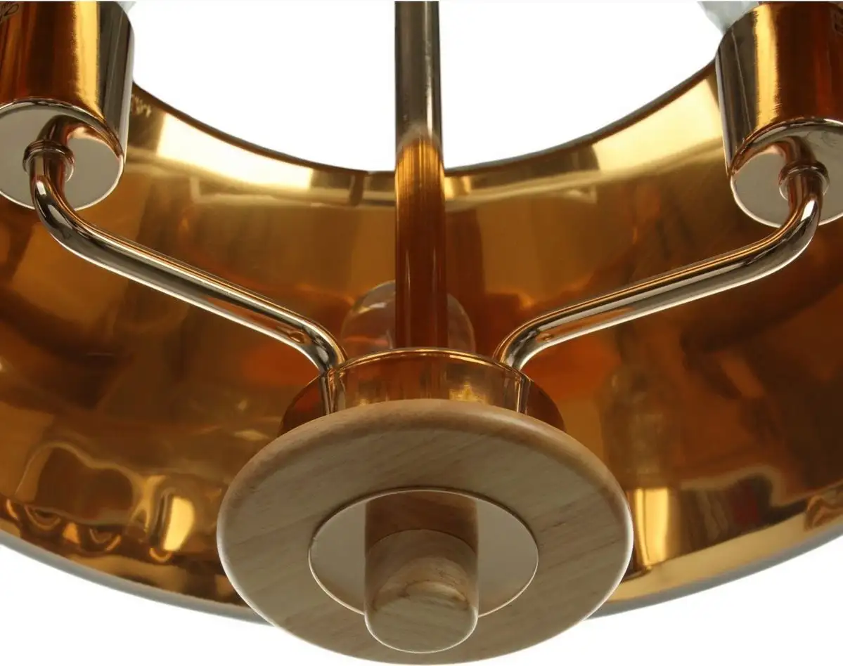 Подвесная люстра BayerLux Ребекка 10777124 (белый/золото) – фото товара