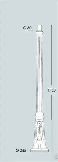 Фонарный столб Fumagalli Gigi 000.156.000.A0