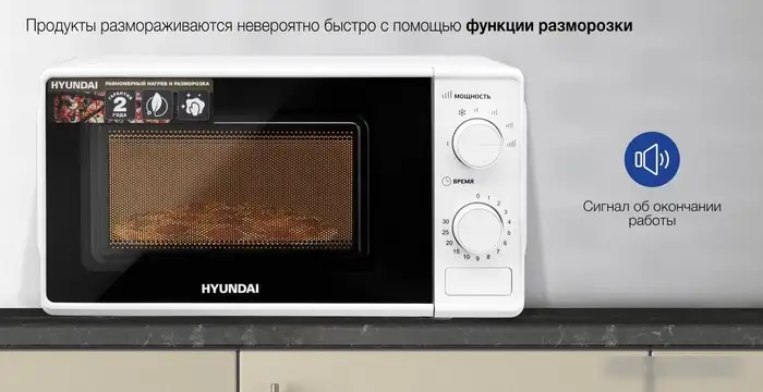 Микроволновая печь Hyundai HYM-M2044 – фото товара