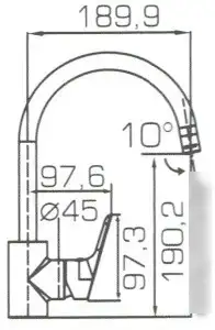 Смеситель Bravat Drop F74898C-1 - фото товара