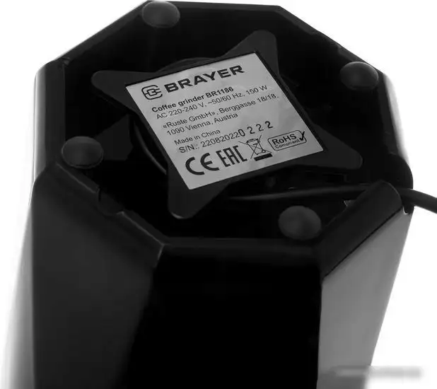 Электрическая кофемолка Brayer BR1186 - фото товара