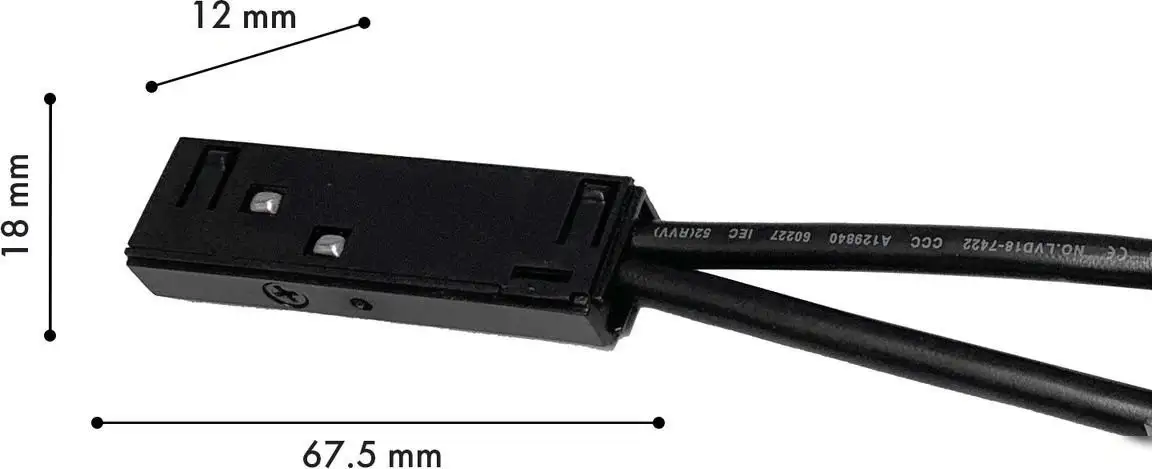 Коннектор питания шинопровода Favourite Logica 1012-CB-004 – фото товара