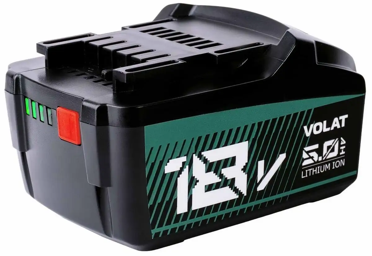 Аккумулятор VOLAT MET-18.0V5.0 (18В/5 Ah) – фото товара