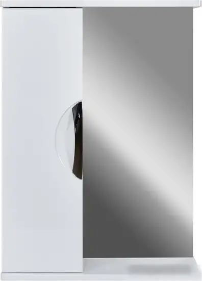 Doratiz Шкаф с зеркалом Афина 50 (белый) – фото товара