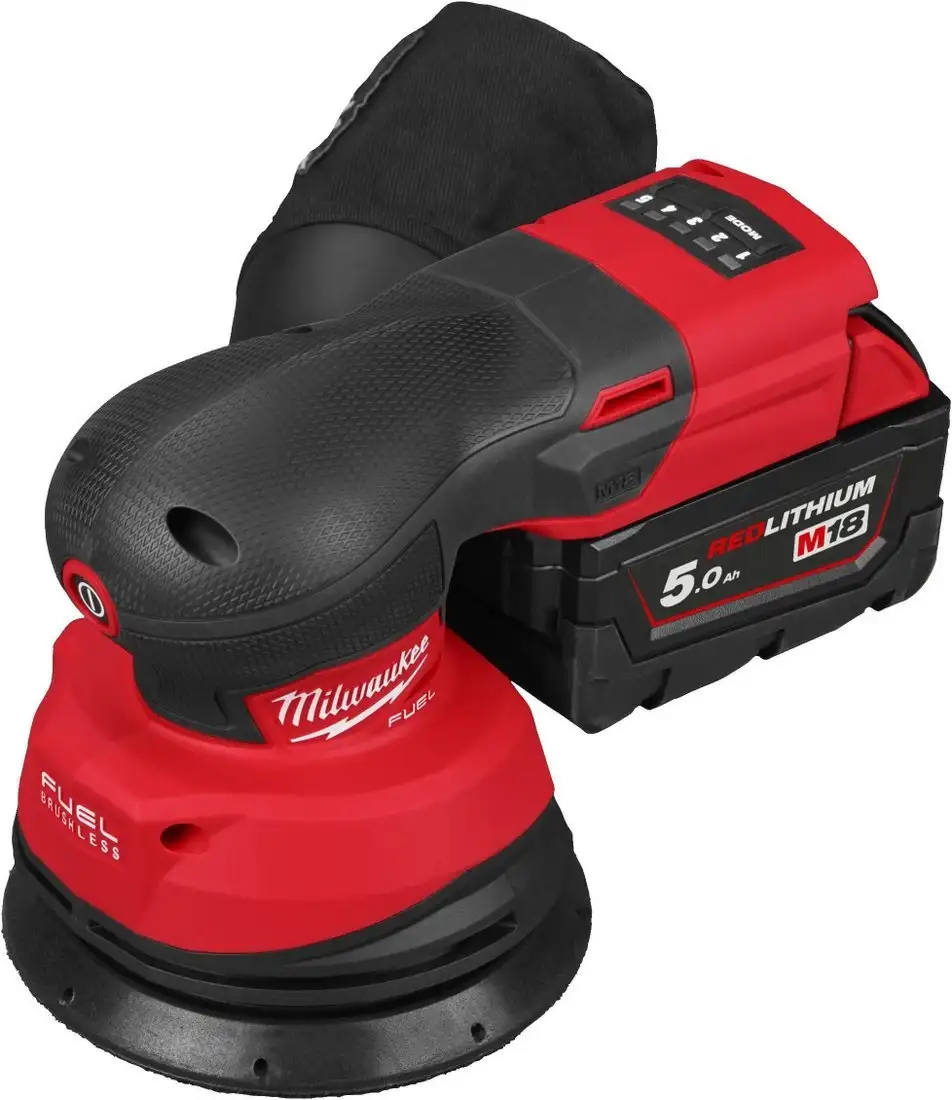 Эксцентриковая шлифмашина Milwaukee M18 FROS125 4933498254 (с 2-мя АКБ, кейс) – фото товара
