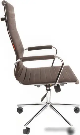 Кресло CHAIRMAN 755 (экопремиум коричневый) – фото товара