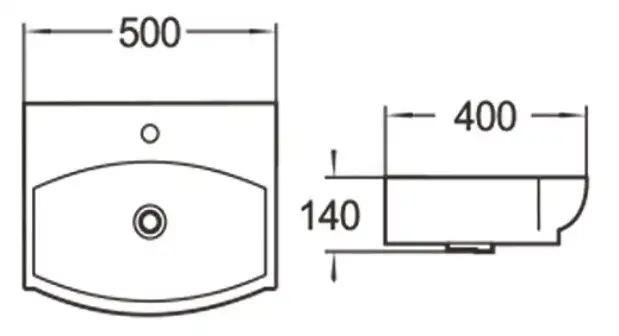 Умывальник SantiLine SL-2024 - фото товара