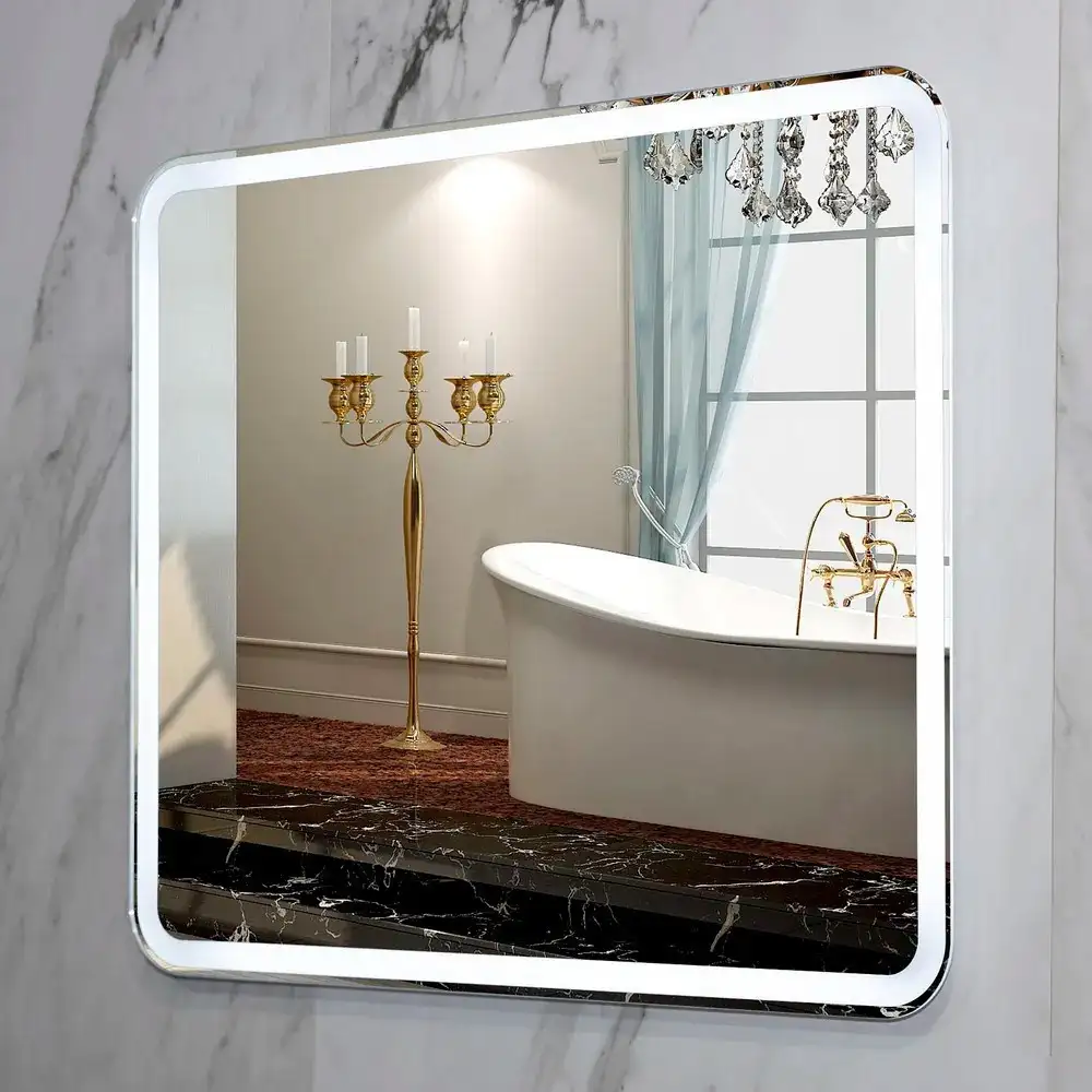 Пекам Зеркало Marta 1 60x50 marta1-60x50 (с подсветкой) – фото товара