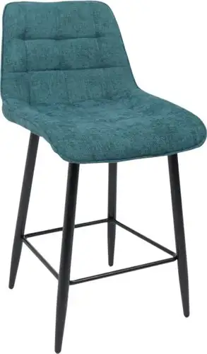 Стул AksHome Baron (бирюзовый микровелюр CD2302-21/черный) – изображение в каталоге