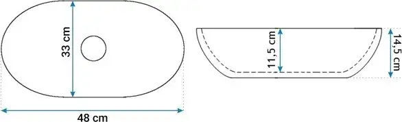 Умывальник Rea Linda - фото товара