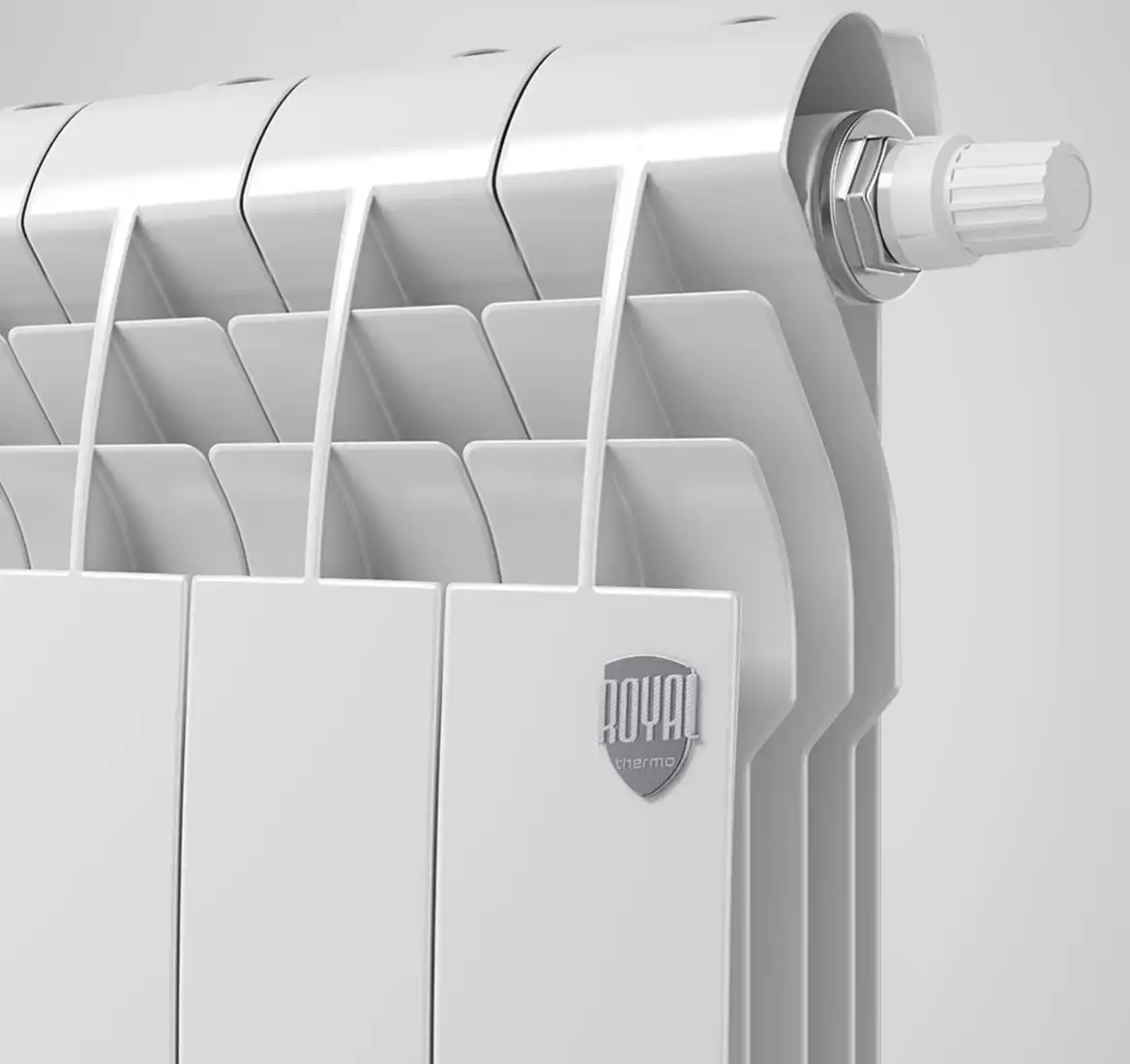Биметаллический радиатор Royal Thermo BiLiner 500 Bianco Traffico VR (10 секций) - фото товара