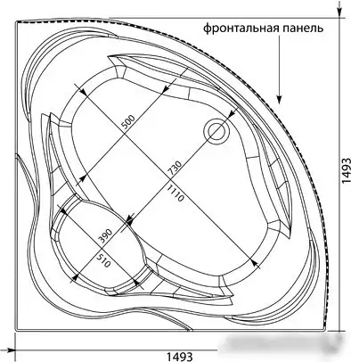 Ванна Aquanet Malta New 150x150 - фото товара