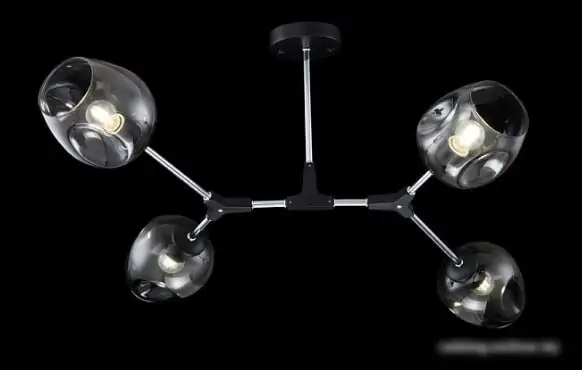 Люстра средней высоты Freya Desi FR5006CL-04B – фото товара