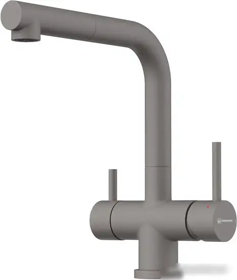 Смеситель Omoikiri Takamatsu-S-GR (leningrad grey) - изображение в каталоге