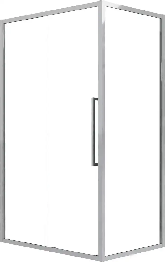 Душевая стенка Grossman Cosmo 100х195 200.K33.02.100.10.00 (хром/стекло прозрачное) - фото товара