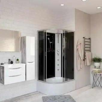 Душевая кабина Niagara NG-2510-14RBKTG 120x80x215 - изображение в каталоге