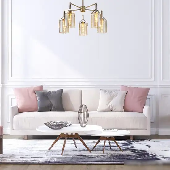 Люстра средней высоты Escada Divita 688/5P E14*40W Brass – фото товара