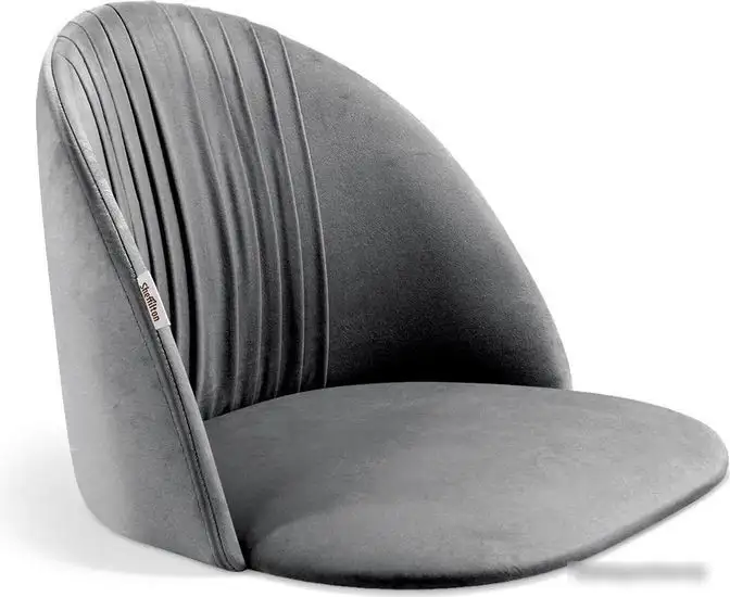 Стул Sheffilton SHT-ST35-1/S29 (угольно-серый/белый муар) – фото товара