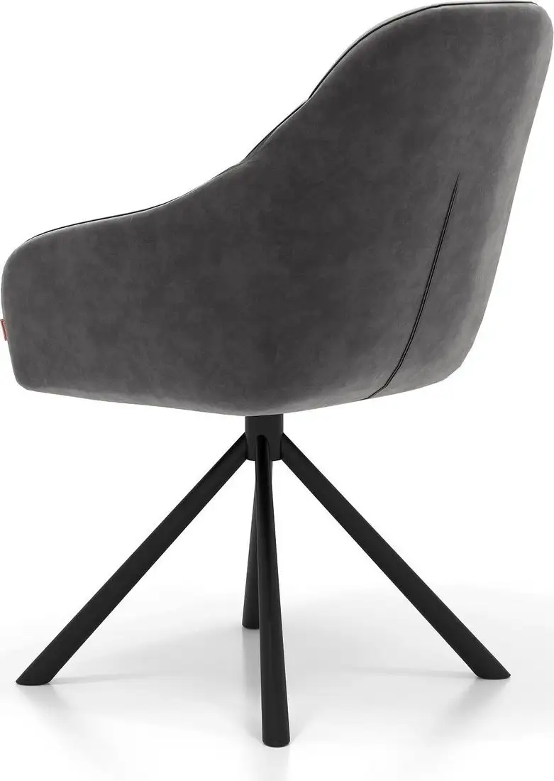 Стул Памир Босс F83 поворотный (серый/черная опора) – фото товара