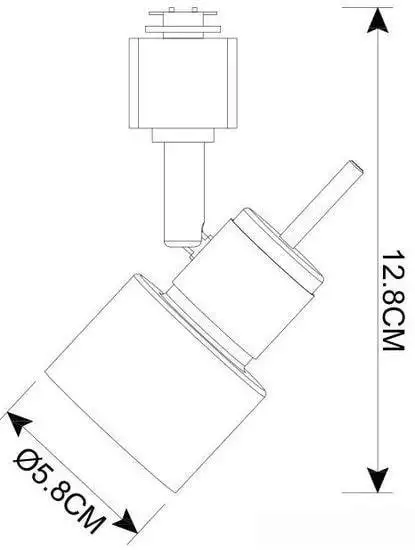 Трековый светильник Arte Lamp Almach A1906PL-1BK – фото товара
