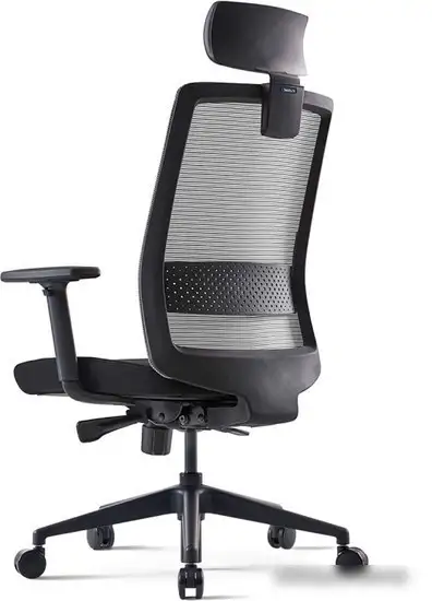 Кресло Bestuhl S30 Black Pl с подголовником (черный) – фото товара