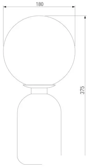 Настольная лампа Евросвет 01197/1 (латунь) – фото товара